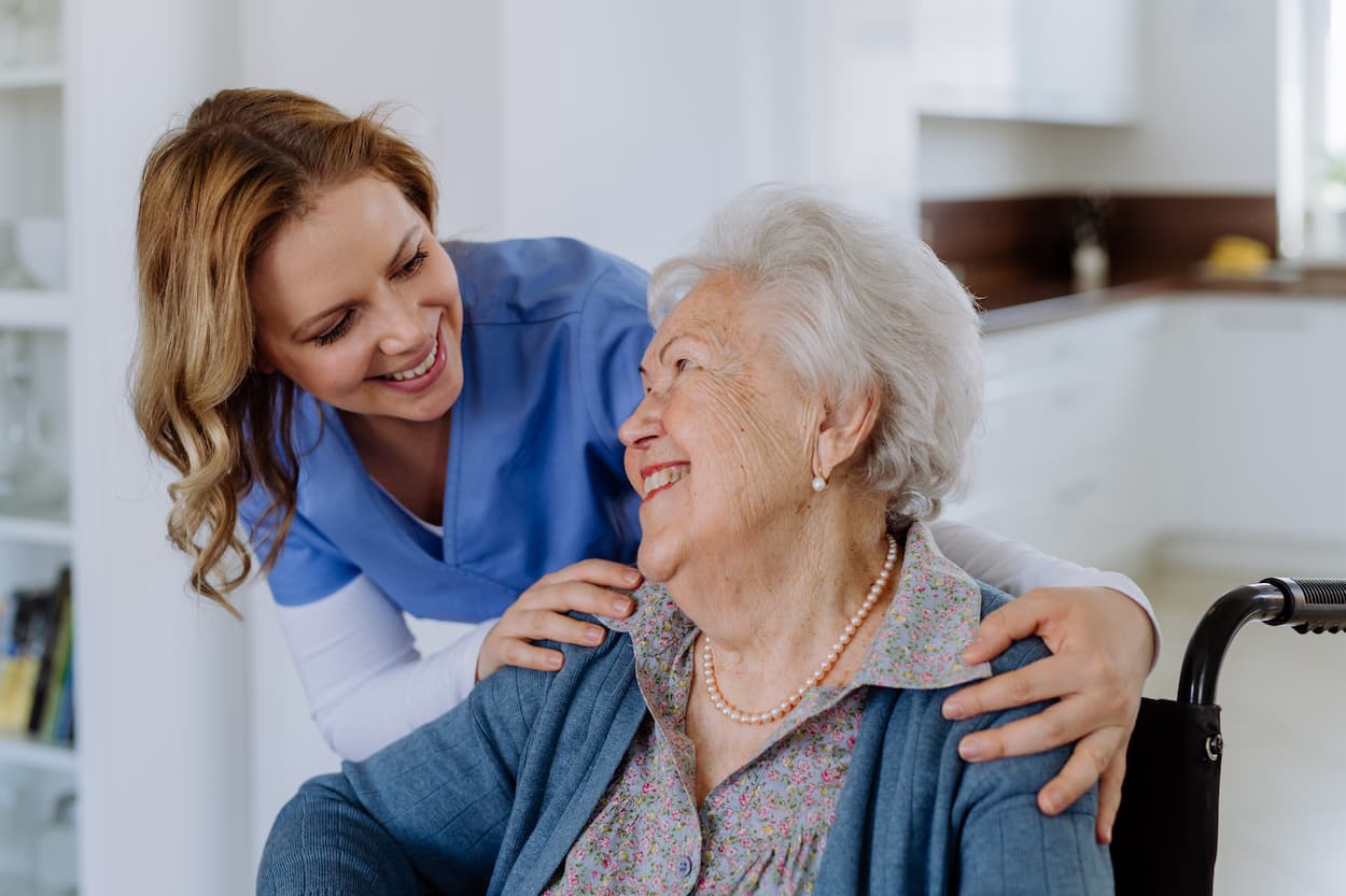 Supporting a loved one with Alzheimer's: Compassionate care and understanding to provide comfort and connection.